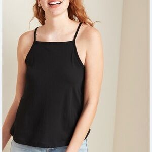 Black Flowy Tank Top